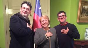 La desconocida cercanía de Marcelo Comparini y Marco Silva con Michelle Bachelet