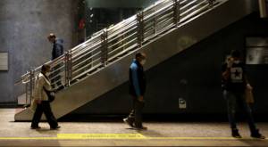 Metro de Santiago impactado por la cuarentena por coronavirus