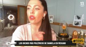 Daniela contó que usaba una muela en Mekano