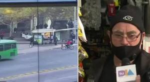 "Cuando hay protesta prefiero cerrar": Tiene un Kiosco en plena Alameda y asegura que ha sido víctima de violencia