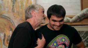 Pancho Reyes y su hijo Ismael