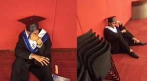 Joven se graduó con honores pero nadie de su familia lo fue a ver