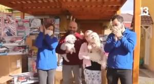Hites apañó la causa de niña que reúne juguetes para regalarlos a otros niños