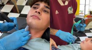 Video viral: Joven se tatuó el nombre de su pareja, pero justo lo llamó para terminar