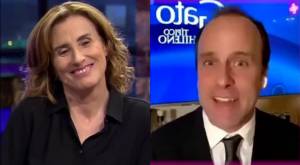 Marcela Cubillos reacciona a imitación de Stefan Kramer