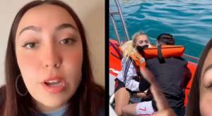 Se enteró que su novio le era infiel con su mejor amiga al medio del mar 