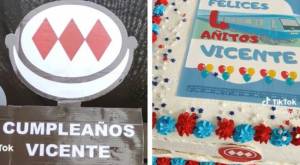 Fanático total: Pequeño de cuatro años celebró su cumpleaños con fiesta temática del Metro 