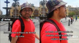 "Era broma...": Chileno se viralizó por comparar Plaza de Armas de Lima con la de Santiago