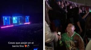 “Cosas que pasan en el barrio fino”: Joven pide matrimonio en pleno concierto de Daddy Yankee 