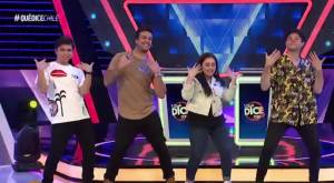 “Los Tiktokers” se despidieron con movido baile
