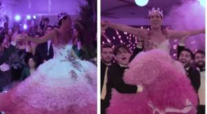 Influencer sorprendió al celebrar sus 30 años con una fiesta estilo "quince años"