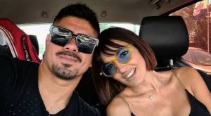 Yamila Reyna y Diego Sánchez fueron asustados por peligroso accidente en la cocina