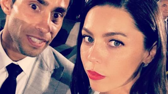 Daniela Aránguiz y Jorge Valdivia combinan sus looks en cita