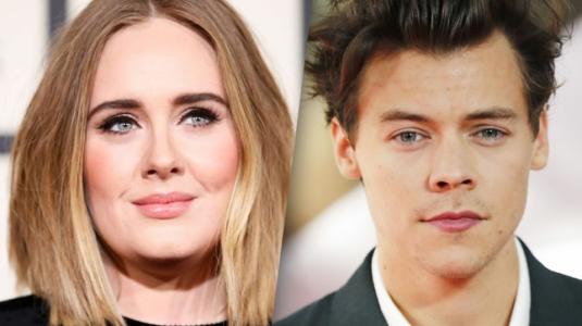 Adele y Harry Styles fueron vistos juntos en la playa