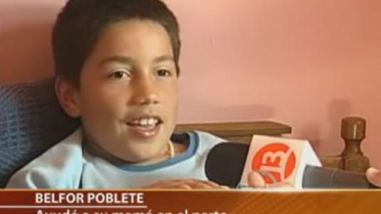 “La mea volaita”: Así de grande está Belfor Poblete, el niño que asistió a su mamá en el parto