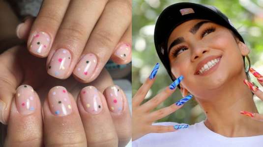 Diseños de uñas simples reviven gracias a la cuarentena