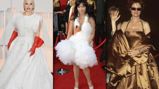 Los 10 looks más polémicos y comentados de los Premios Oscar