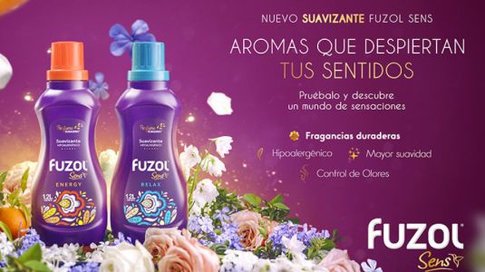 Conoce Fuzol Sens, el nuevo suavizante que llega a despertar tus sentidos