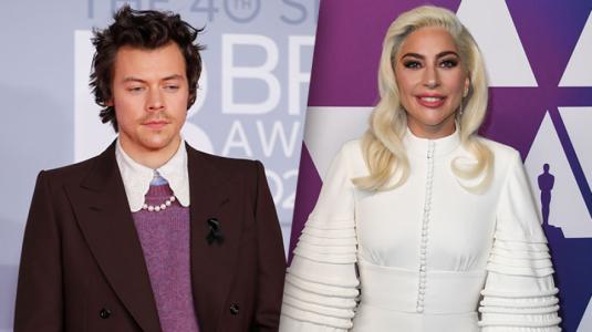 Harry Styles y Lady Gaga deslumbran con el mismo traje de diseñador
