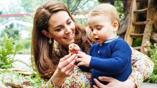 Kate Middleton reveló la primera palabra que dijo el príncipe Louis de dos años