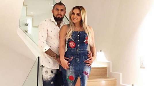 Marité Matus envía especial saludo del día del padre a Arturo Vidal