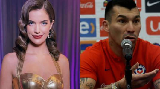 El juguetón “coqueteo” de Millaray Viera y Gary Medel