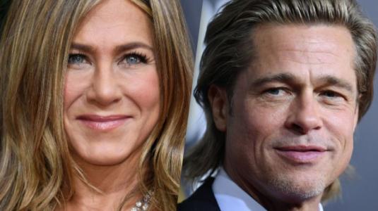 Jennifer Aniston y Brad Pitt fueron a la misma fiesta post Globos de Oro