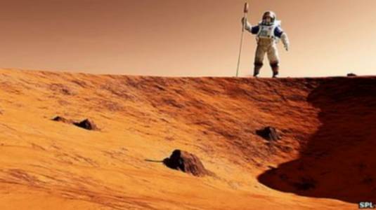 Humano en Marte 