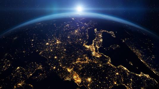 Astronauta capta forma de la Tierra