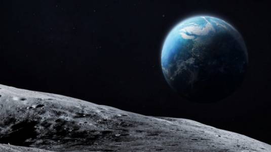 Luna parte de la Tierra