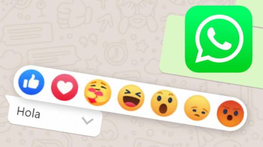 WhatsApp planea estrenar las reacciones en sus mensajes