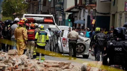 terremoto en Ecuador