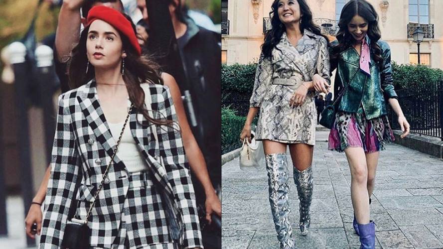 Los 10 mejores outfits de Lily Collins en “Emily in Paris”