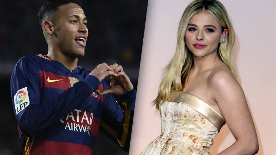 Neymar y Chloe Grace Moretz encienden
