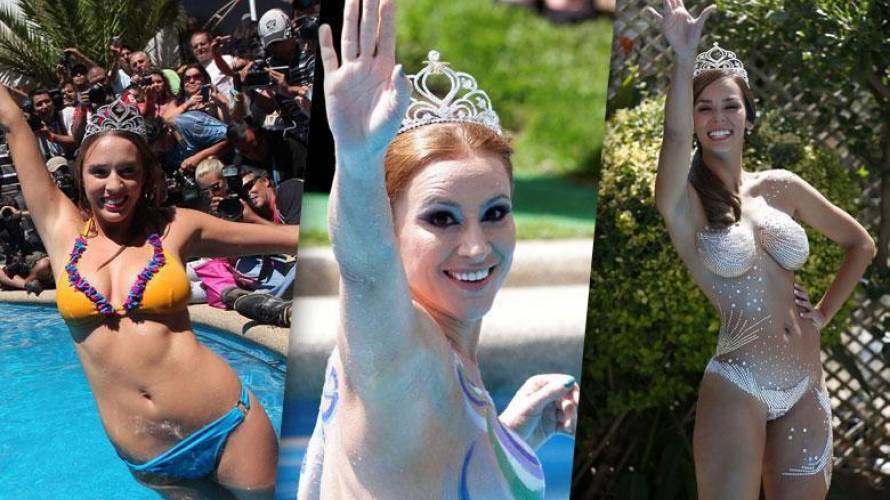 Revive los piscinazos de las últimas 10 Reinas de Viña