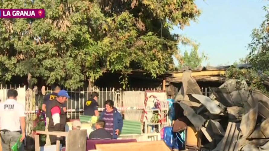 Incendio en La Granja dejó cinco