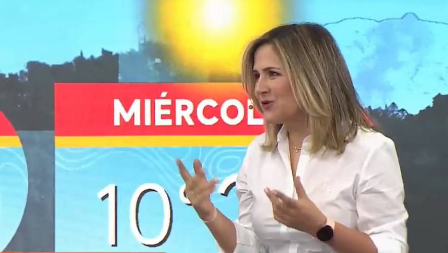 Así fue el primer pronóstico del tiempo de Michelle Adam en su retorno a Canal 13