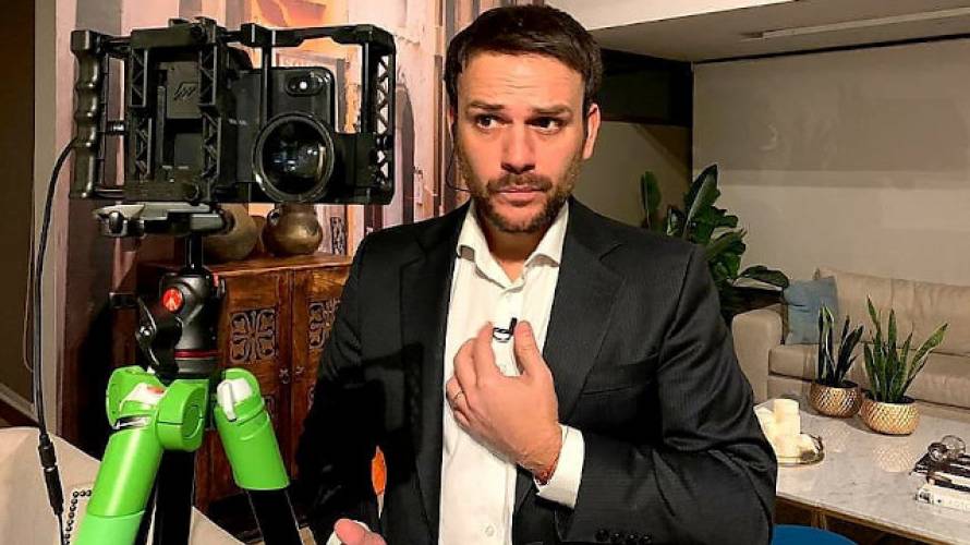 Ignacio Valenzuela cuenta cómo trabaja desde casa siendo papá de