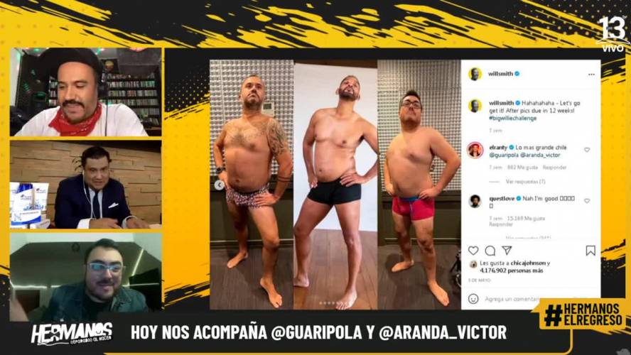“Par de guatones” nos contaron la trastienda de la foto con Will Smith